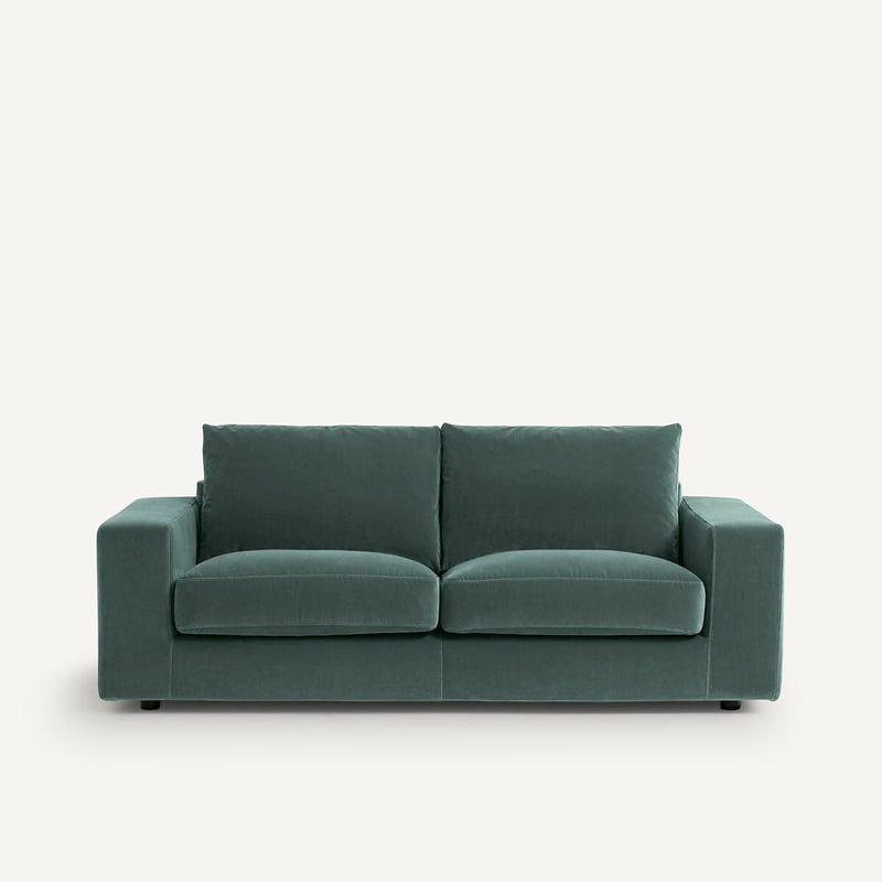 Am.pm Kompaktes 3-sitzer-sofa Skander, Velours