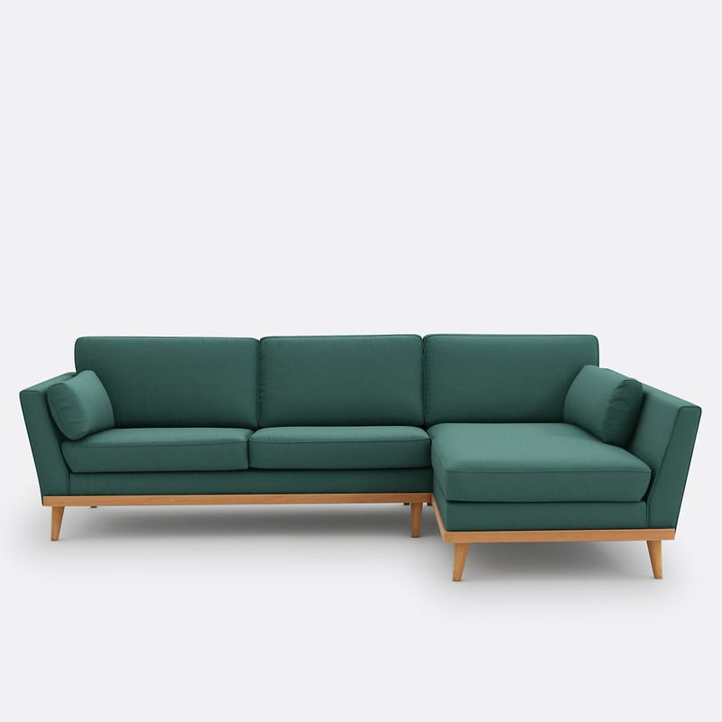 Ecksofa Aus Baumwolle Und Polyester, Tasie