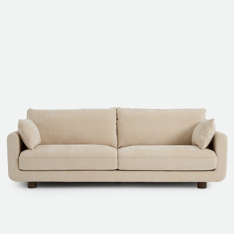 Gerades Sofa, 2-, 3-, 4- Oder 5-sitzer, Geprägter Cord, Emilio