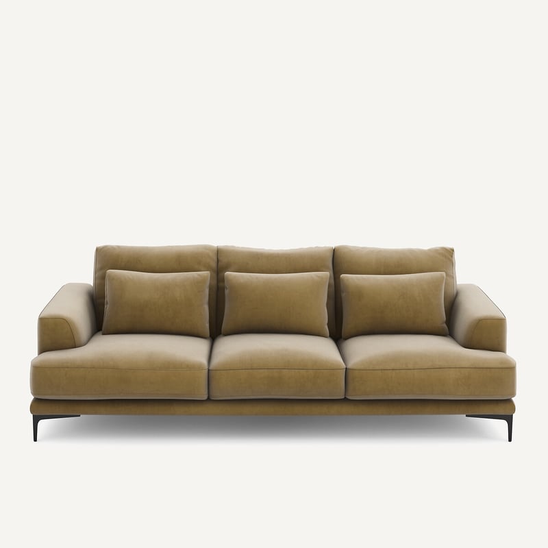Am.pm 4-sitzer-sofa Marsile, Samt