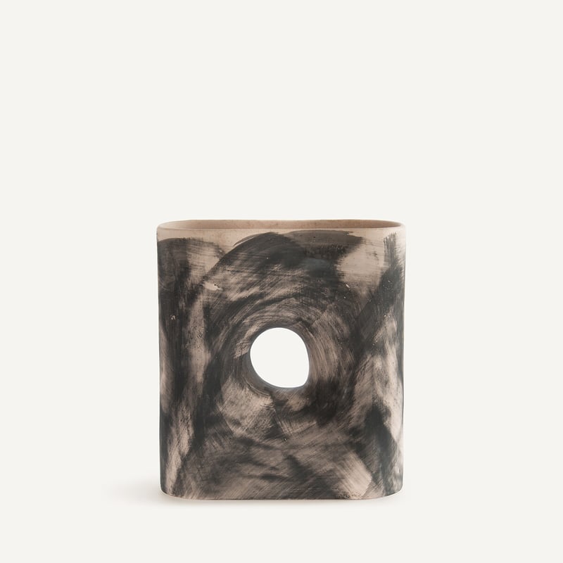 Am.pm Vase Aus Mattem Steingut H22,5 Cm, Lixa