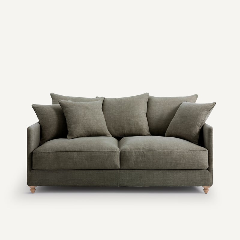 Am.pm Kompaktes, Umwandelbares Sofa Aus Baumwolle Und Leinen, Lazare