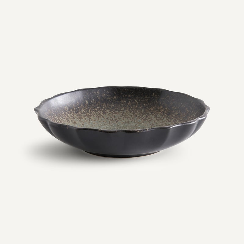 Am.pm 4er-set Tiefe Teller Arigato, Glasiertes Steingut
