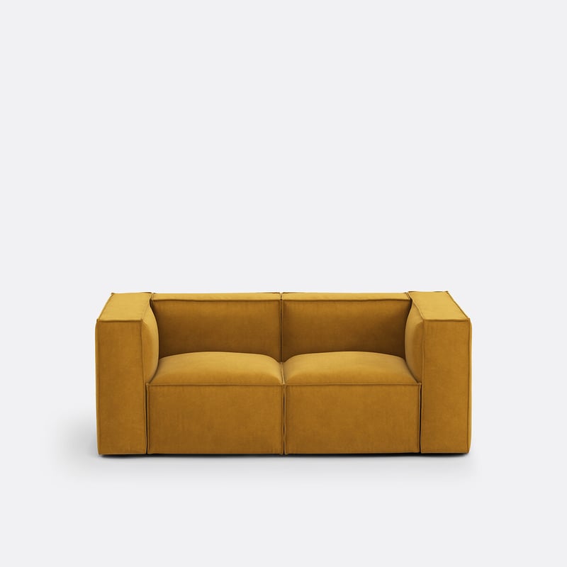 Modulares Sofa Seven, 2-sitzig, Struktursamt
