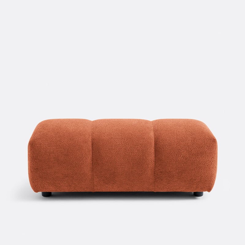 Hocker, Reliefsamt, L109 Cm, Nuria
