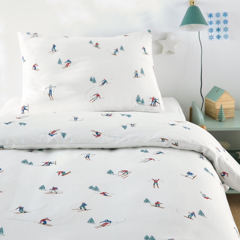 La Redoute Interieurs Kinderbettwäsche Aus 30 % Recycelter Baumwolle, Rechteckiger Kissenbezug, Tout Schuss