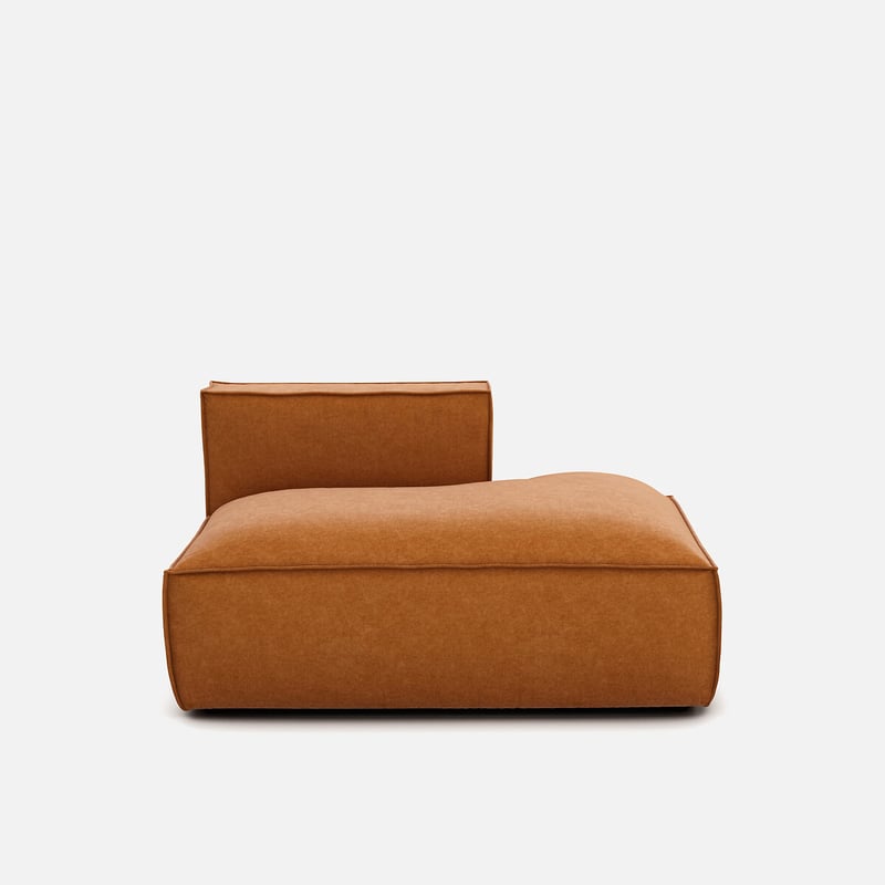 Récamière-element Rechts Für Modulares Sofa Seven, Aus Struktursamt