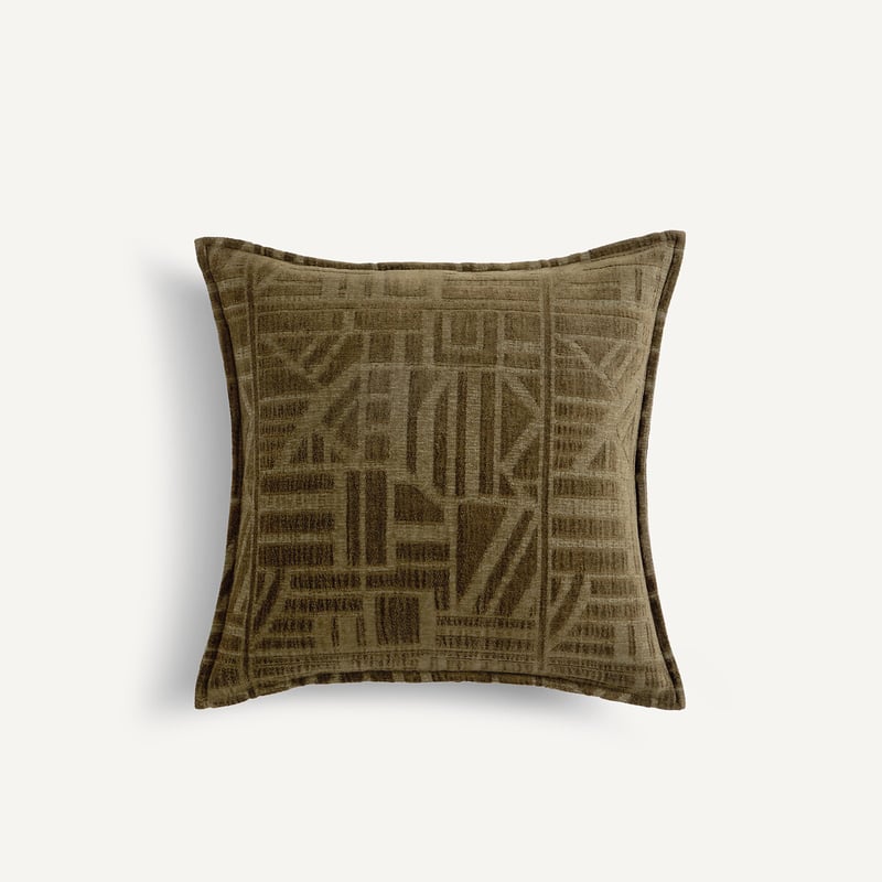 Am.pm Chenille-jacquard-kissenbezug, Hesper