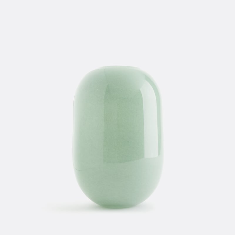 La Redoute Interieurs Vase Iva In Abgerundeter Form, Glas, H. 23,5 Cm
