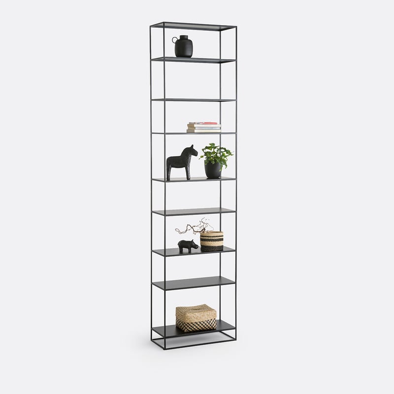 La Redoute Interieurs Hohes Bücherregal, Aus Stahl, Höhe 240 Cm, Miva