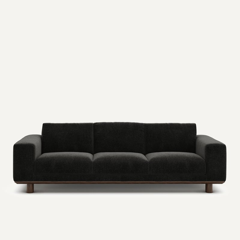 Am.pm Sofa Cerea Aus Chenille-velours