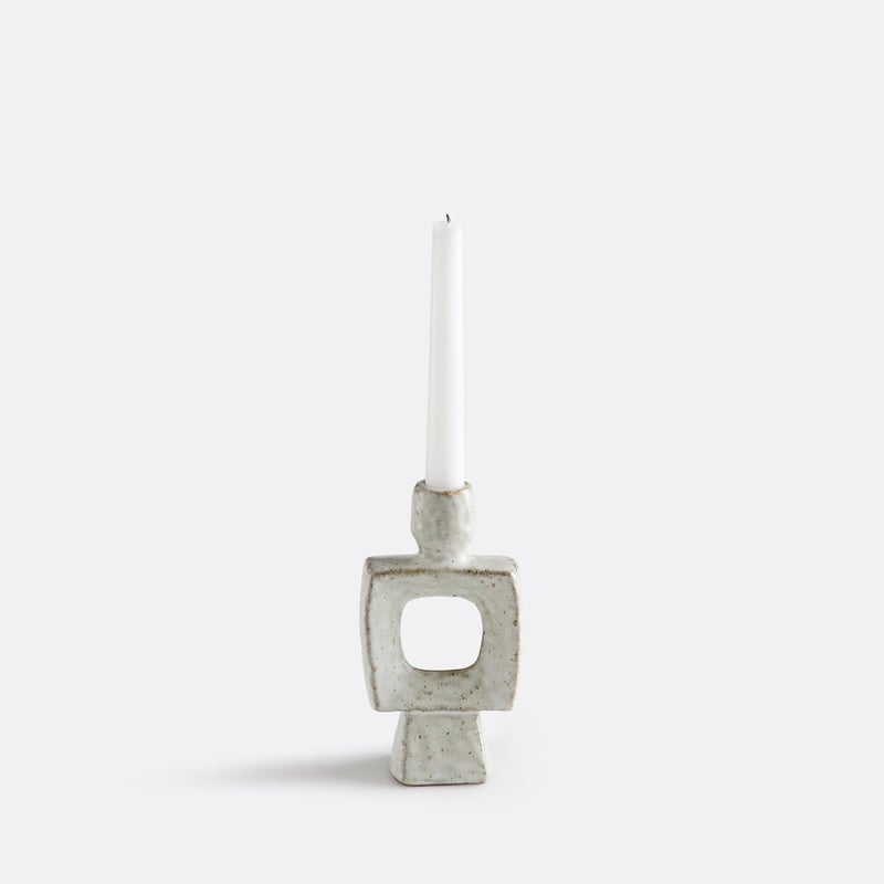 La Redoute Interieurs Organischer Kerzenhalter Aus Keramik, Höhe 16,5 Cm, Ceral