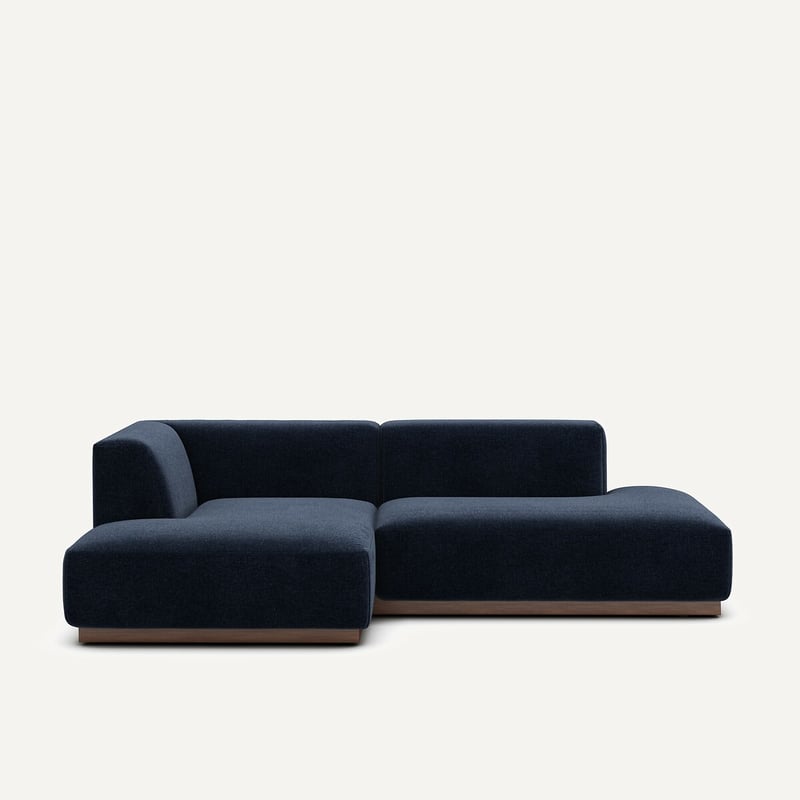 Am.pm Ecksofa Jacopo Mit Ecke Links, Chenillesamt