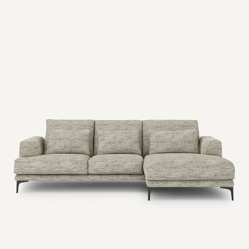 Am.pm Ecksofa Marsile Mit Ecke Rechts, Chevron Meliert