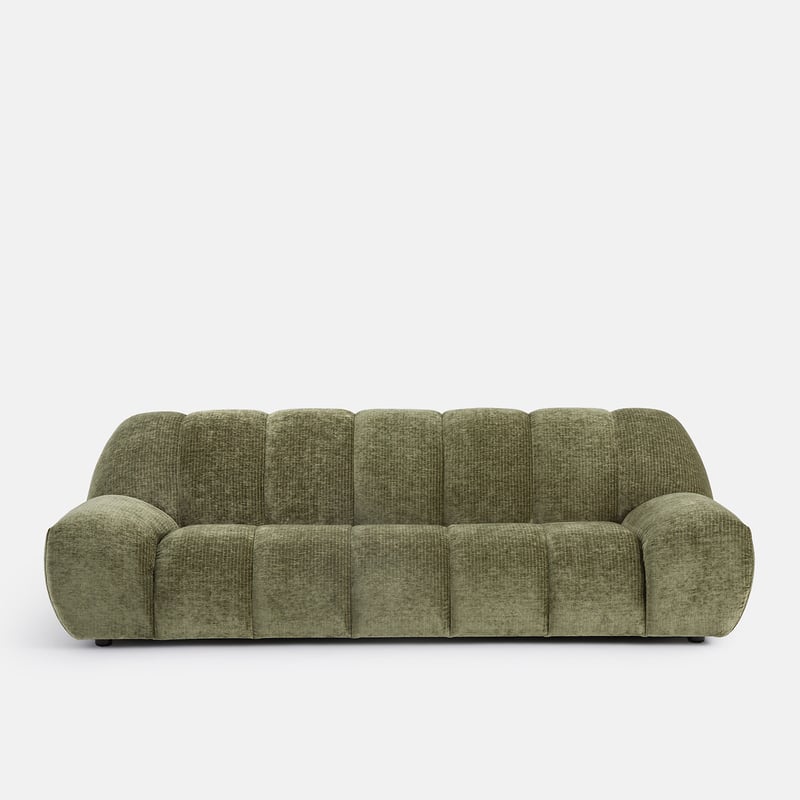Vintage-cord-sofa 4-sitzer, Nuria