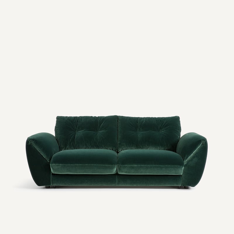 Am.pm 3p-sofa, Umwandelbar, Velours, Edgar