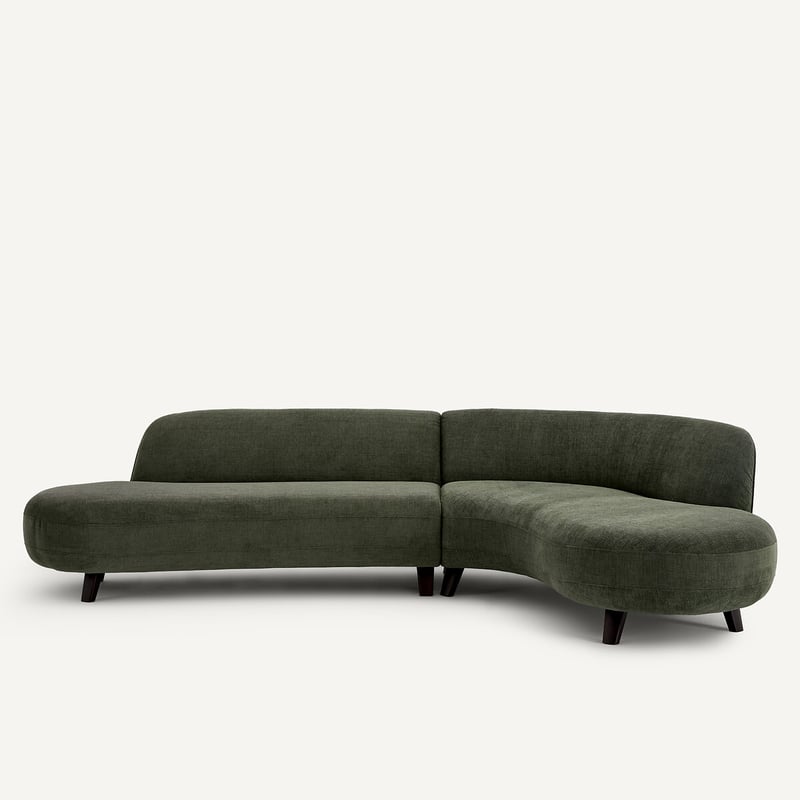 Emmanuel Gallina X Am.pm Ecksofa Rosebury Polyester, Aus Polyester