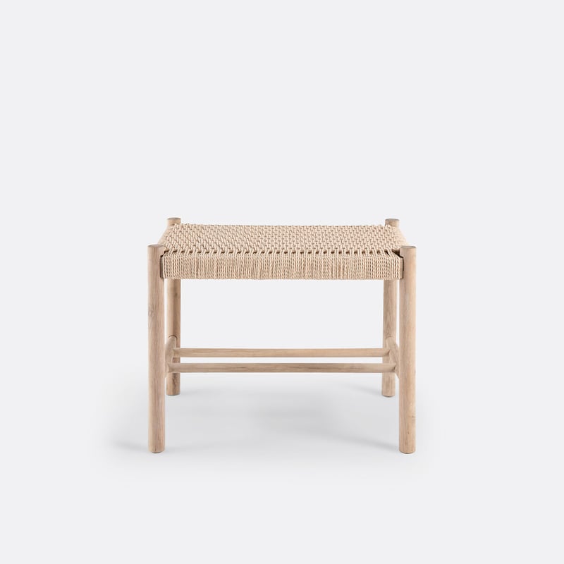 Bank/hocker Taga, Schnurgeflecht
