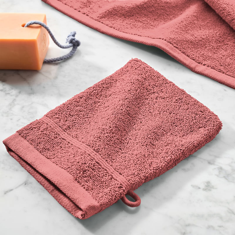La Redoute Interieurs 4er-pack Waschlappen Zavara, Schlingenfrottee