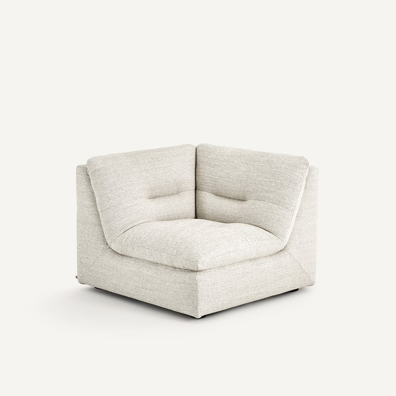 Am.pm Modularer 90°-winkel Aus Jaspé-stoff, Giuliano