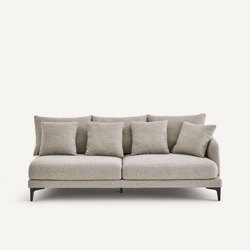 Am.pm X Emmanuel Gallina 3-sitzer Halbsofa Aus Strukturiertem Mix, Moderniste, Design Emmanuel Gallina