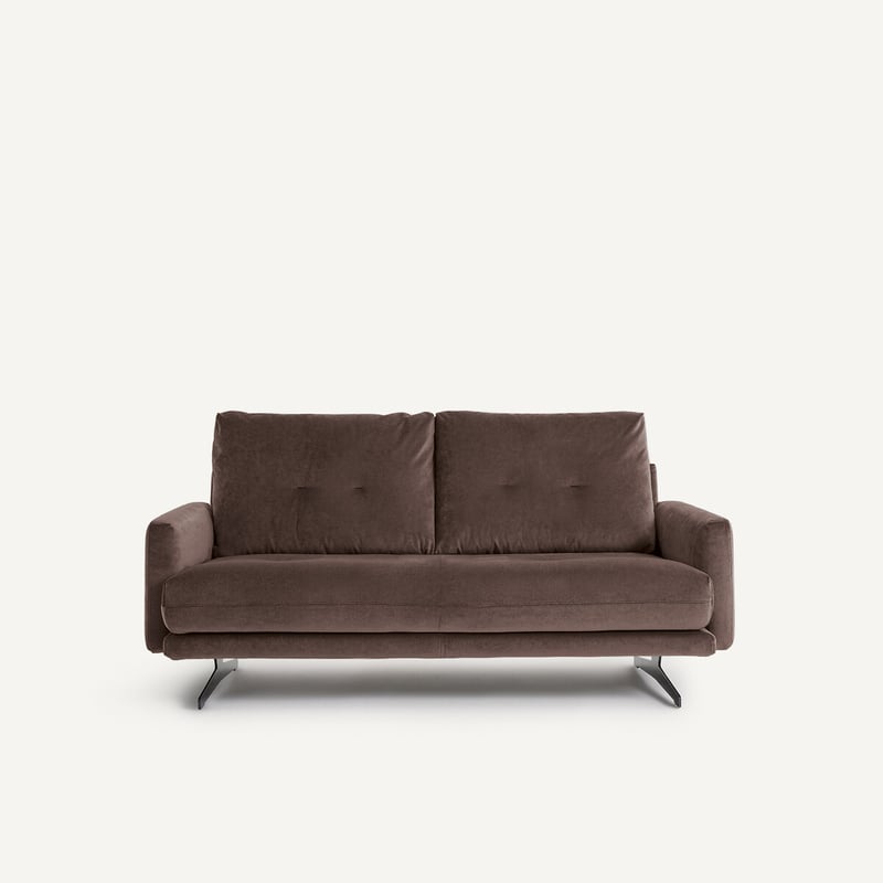 Am.pm 2-sitzer-sofa Aus Leinenvelours, Delicato