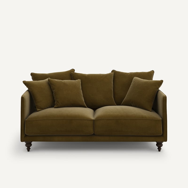 Am.pm Sofa 3p Compact Velours, Lazare