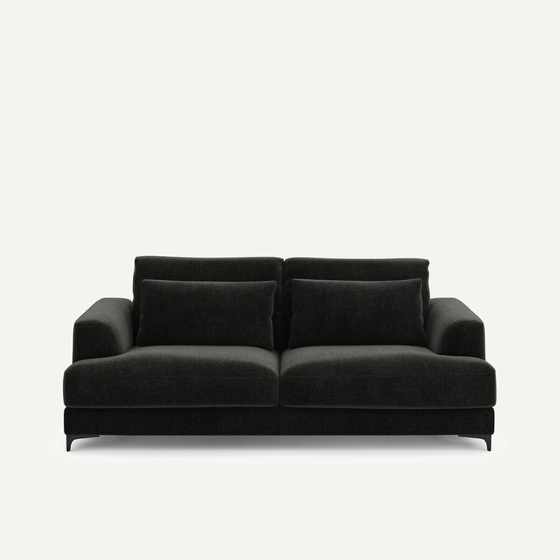 Am.pm 3p-sofa, Umwandelbar, Chenille-velours, Marsile