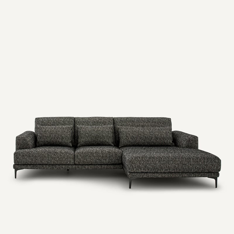 Am.pm Ecksofa Meridian Xl Rechts In Bouclé, Marsile