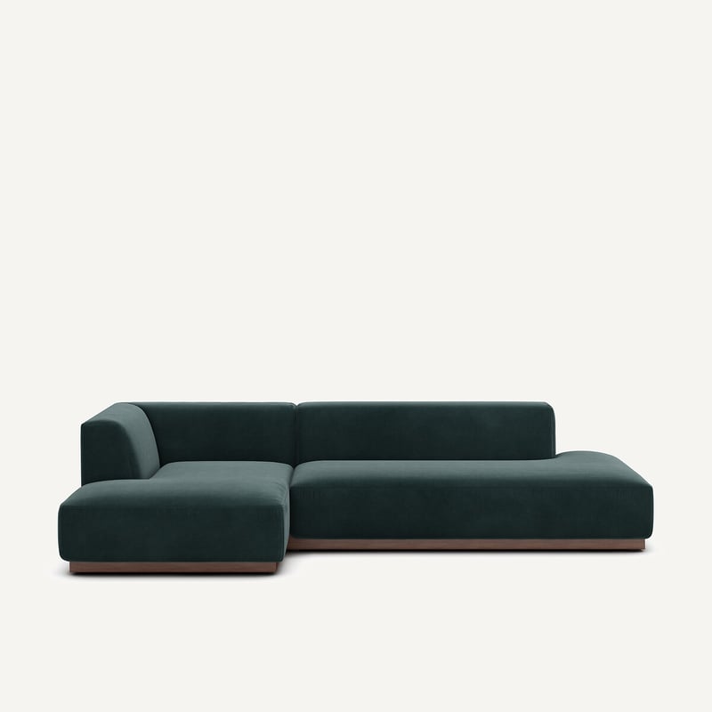 Am.pm Xl-ecksofa Jacopo Mit Ecke Links, Samt