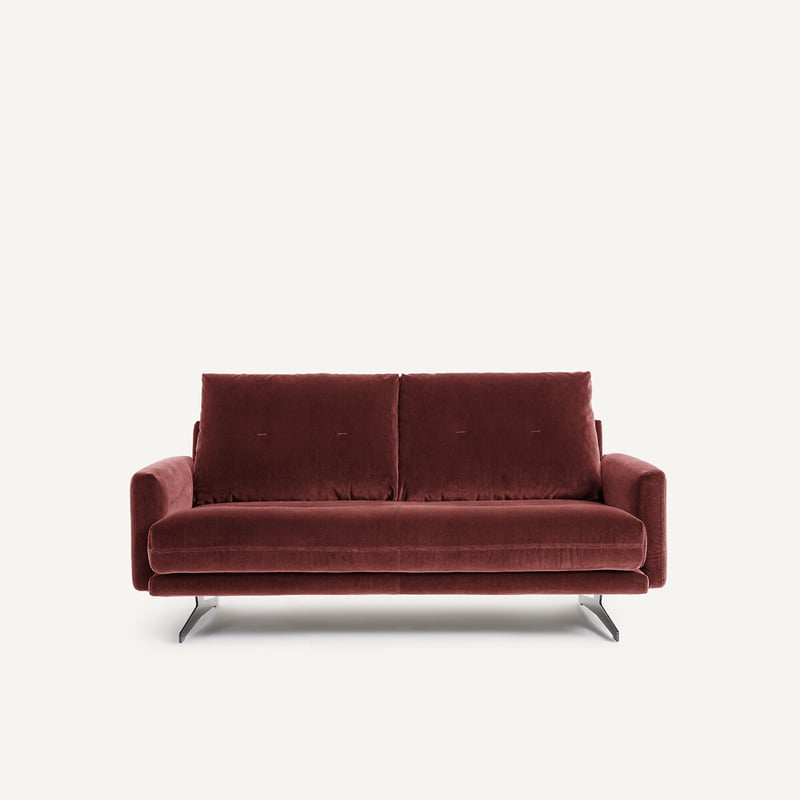 Am.pm 2-sitzer-sofa Aus Samt, Delicato