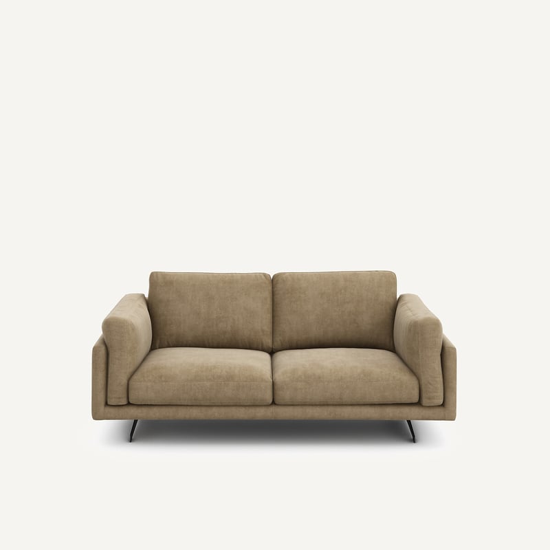 Am.pm 2-sitzer-sofa In Stonewashed Velours, César
