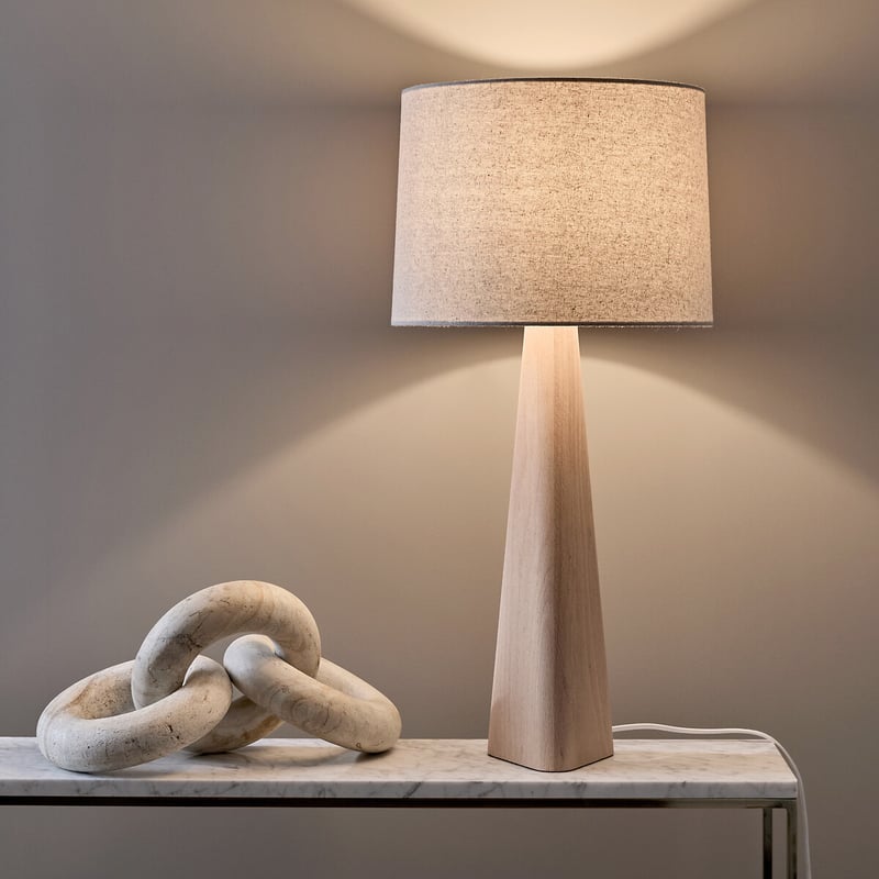 Am.pm Lampe Nestwook Aus Eiche Und Leinen