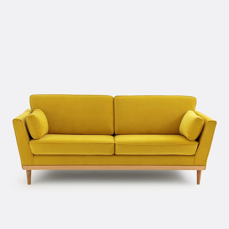 Sofa Tasie, 3- Oder 4-sitzer, Samt