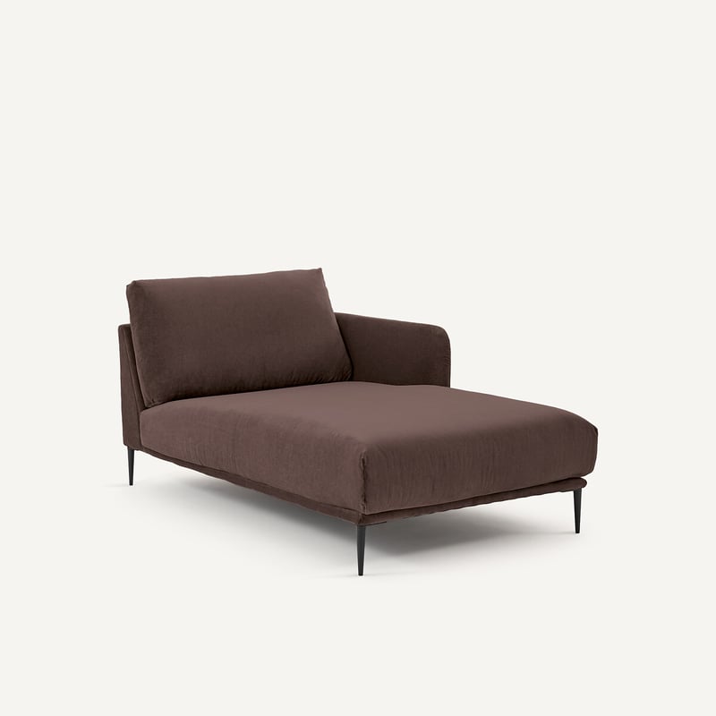 Am.pm X Emmanuel Gallina Chaiselongue Aus Leinenvelours, Oscar