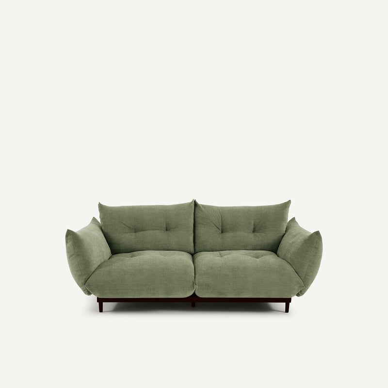 Am.pm Kompaktes 3-sitzer-sofa Aus Polyester-baumwolle, Vitoria