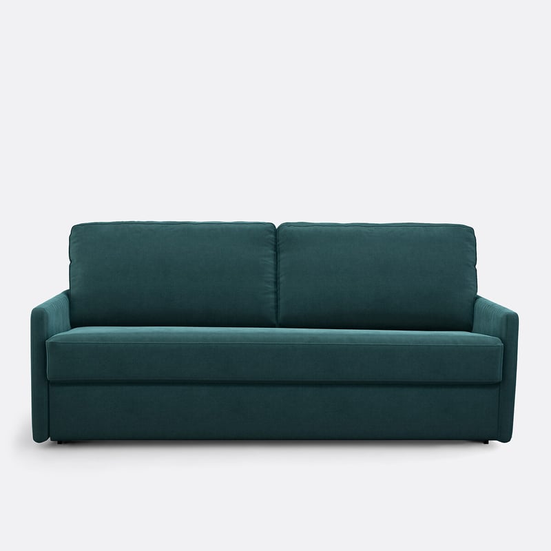 Schlafsofa Marta, Samt, Schaumstoff
