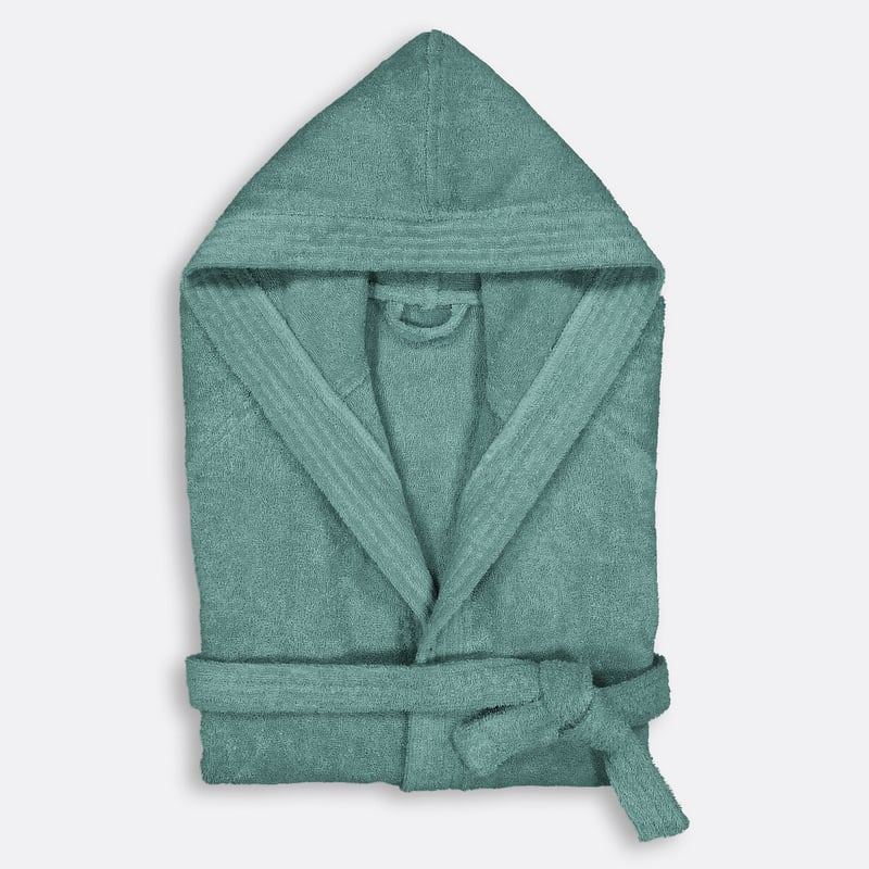 La Redoute Interieurs Kapuzen-bademantel Haxel, Baumwollfrottee 450 G/m2