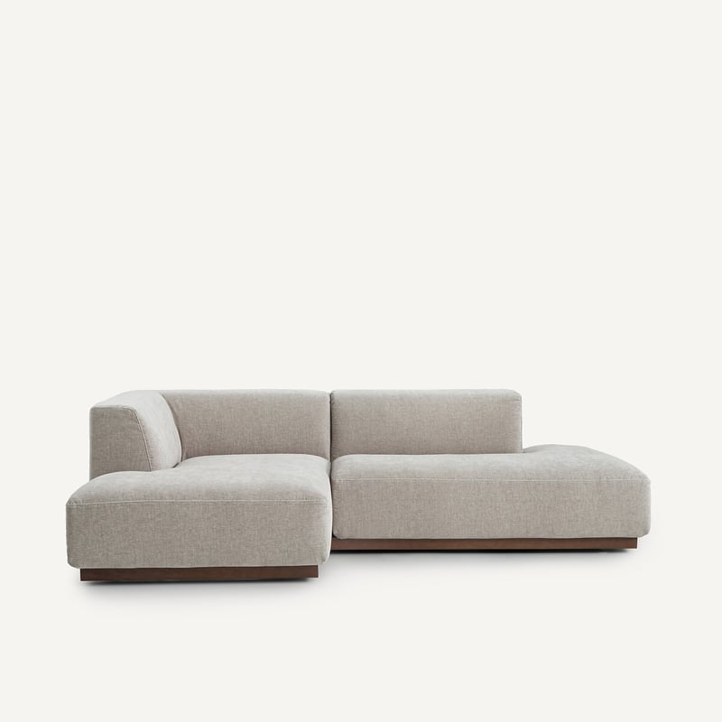 Am.pm Ecksofa Jacopo Mit Ecke Links, Chenillesamt