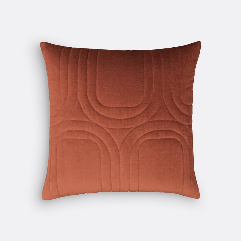 La Redoute Interieurs Kissenbezug Honorine, Samt Aus Baumwolle, 65 X 65 Cm