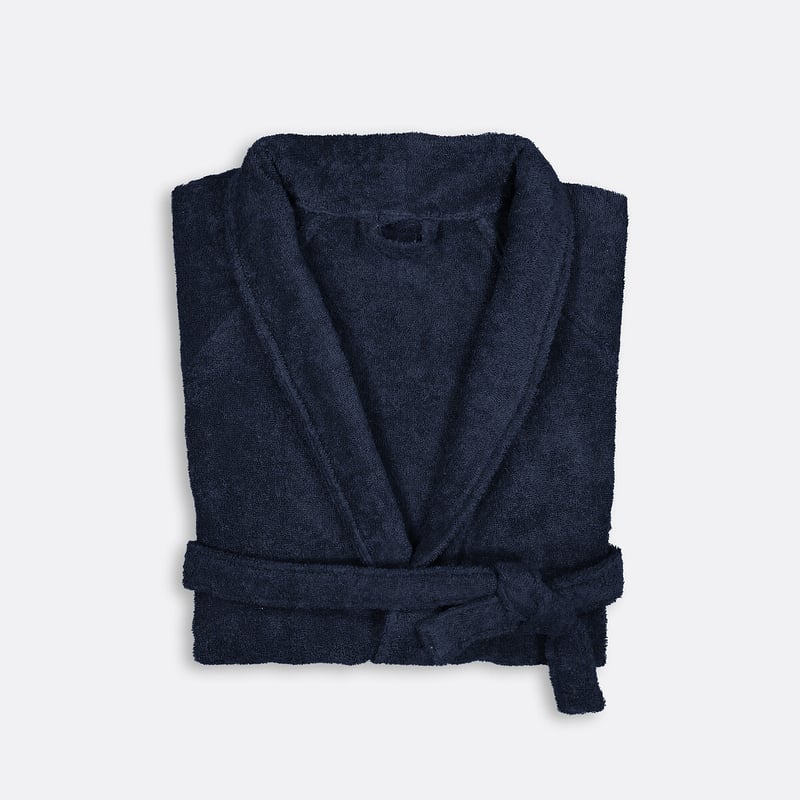 La Redoute Interieurs Bademantel Haxel Mit Schalkragen, Frottee 450 G/m²