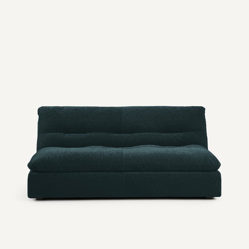Am.pm 3p-sofa, Modular, Aus Chenille-samt, Giuliano
