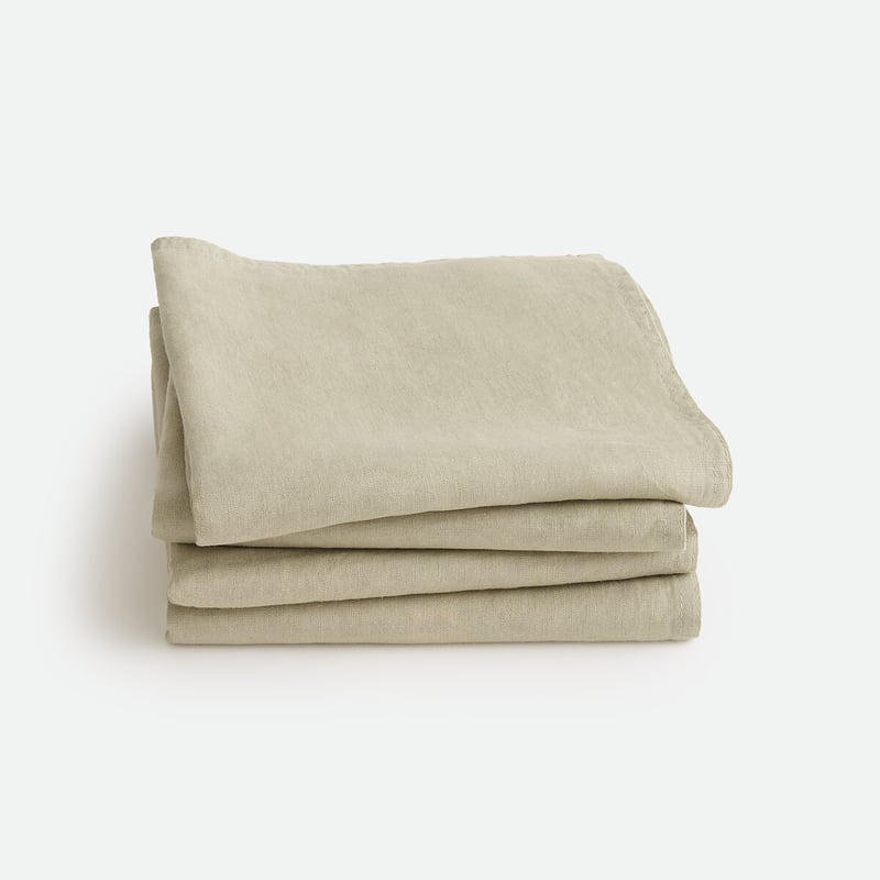 La Redoute Interieurs 4er-pack Servietten Victorine, Gewaschenes Leinen