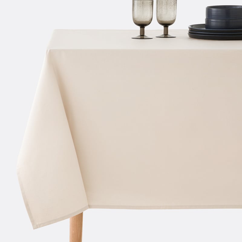 La Redoute Interieurs Beschichtete Tischdecke Scénario, Weiche Baumwolle