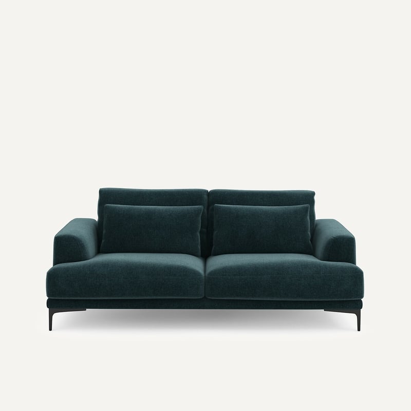 Am.pm 3-sitzer-sofa Aus Chenille-velours, Marsile