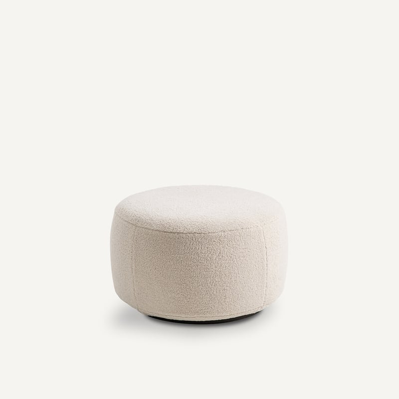 Am.pm X Emmanuel Gallina Xl-polsterhocker Rosebury, Polyester-bouclé