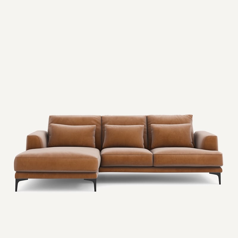 Am.pm Ecksofa Marsile Mit Ecke Rechts, Samt