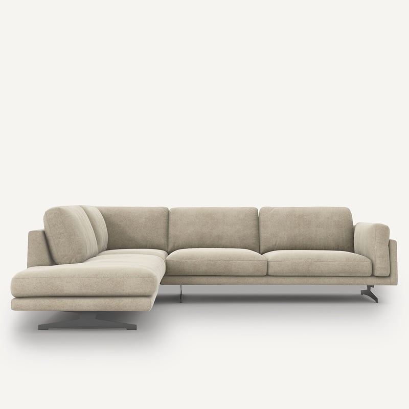 Am.pm Ecksofa César, Leinensamt