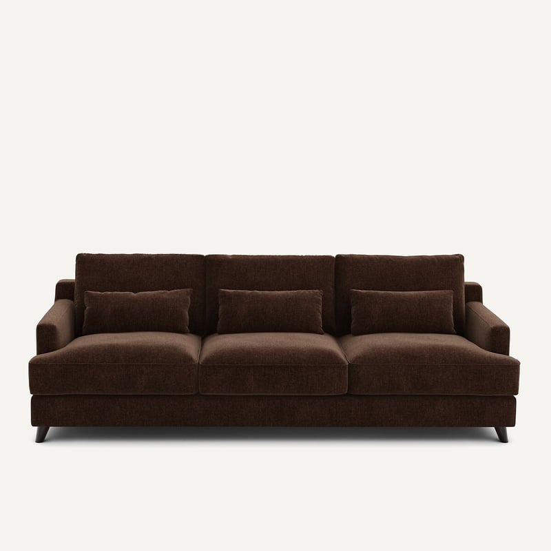 Am.pm 3- Oder 4-sitzer-sofa Alwine, Chenille-velours
