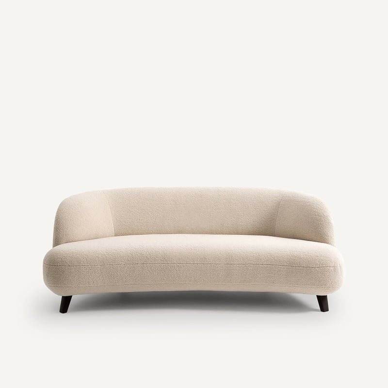Am.pm X Emmanuel Gallina 3-sitzer-sofa, Bouclé-polyester, Rosebury, Design Emmanuel Gallina